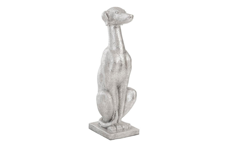 Greyhound Resin, Silver Leaf - Maison Vogue
