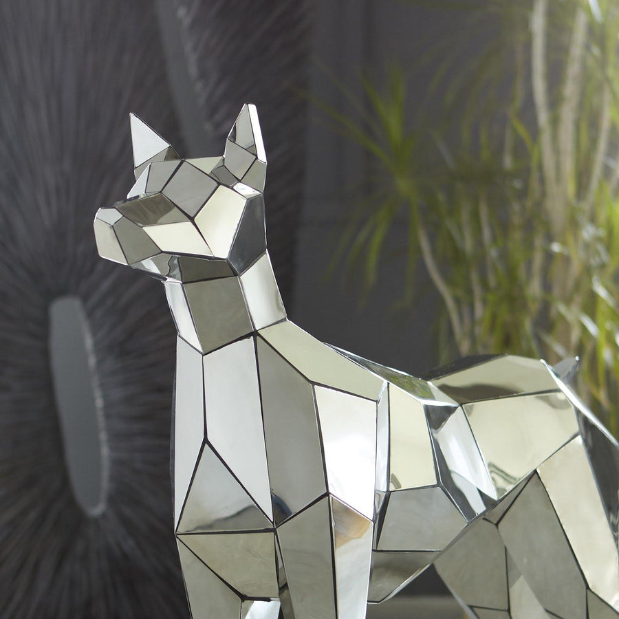Crazy Cut Dog Sculpture - Maison Vogue