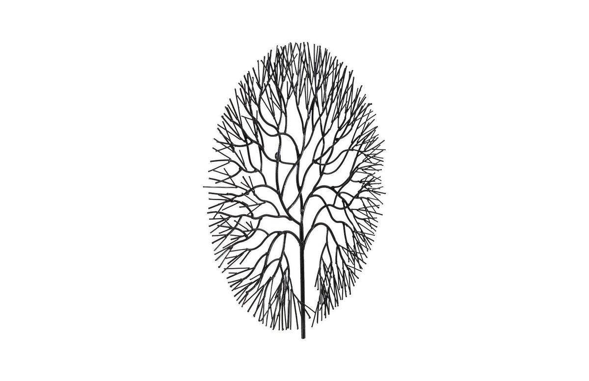 Medium Round Wire Tree Wall Art - Maison Vogue