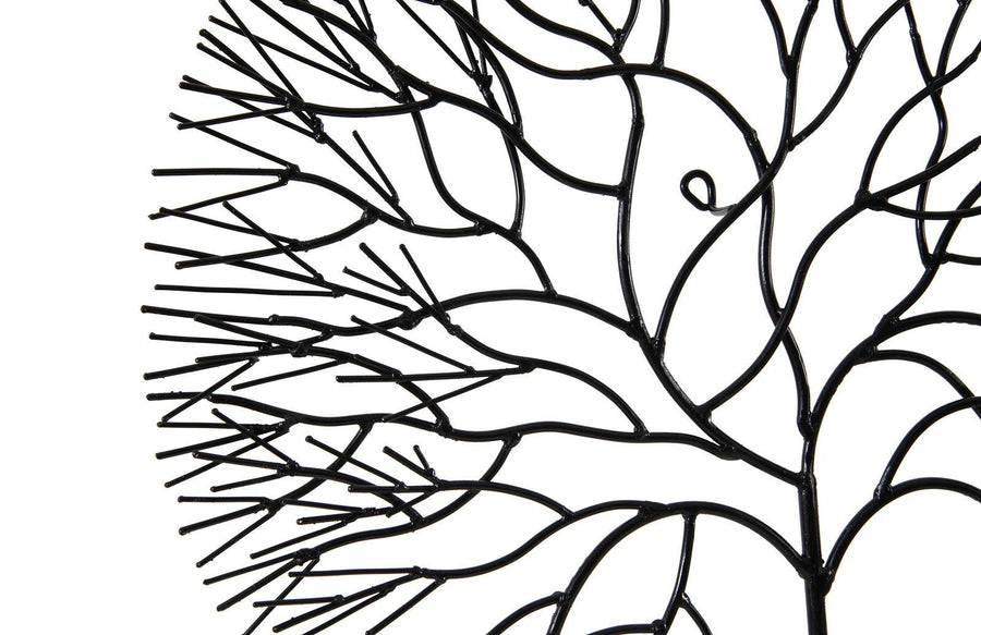 Medium Round Wire Tree Wall Art - Maison Vogue