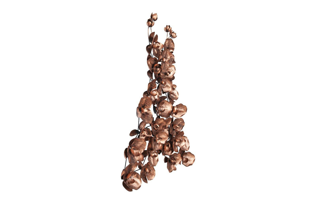 Orchid Dress Copper Wall Art - Maison Vogue
