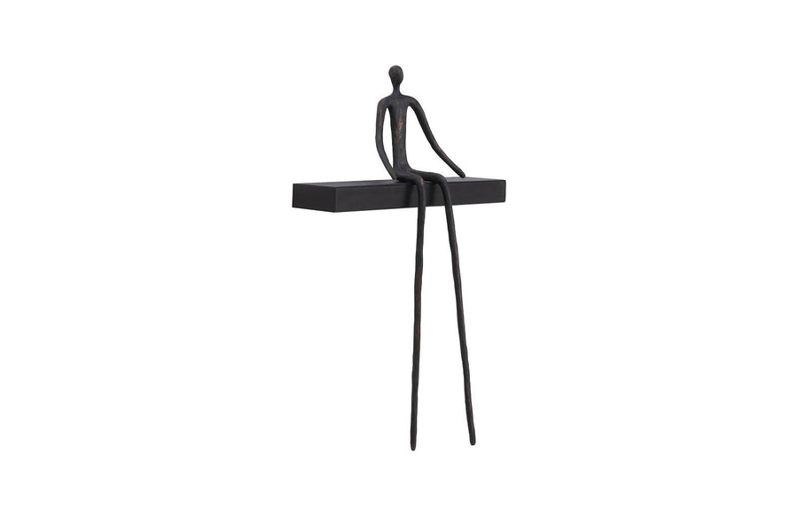 Short Moveable Sitting Man Shelf - Maison Vogue