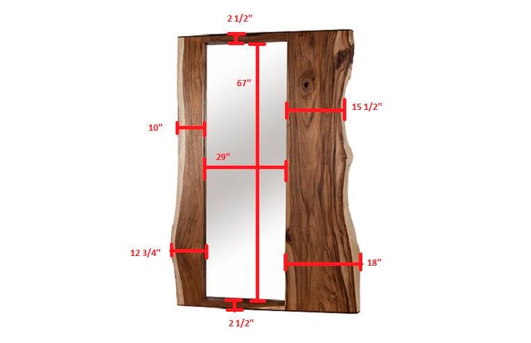 Split Slab Mirror - Maison Vogue