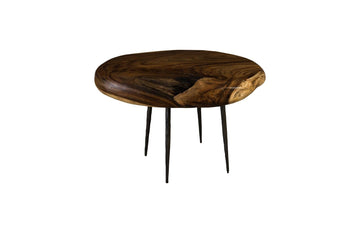 Skipping Stone Large Natural Side Table - Maison Vogue