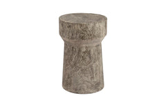 Curved Mooring Gray Stool - Maison Vogue