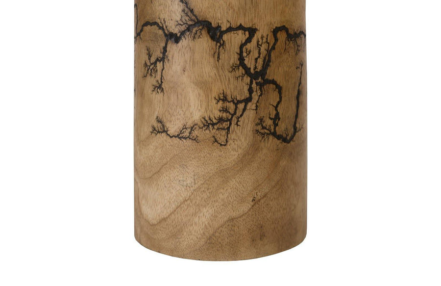 Lightning Bottle Mango Wood, Long Neck - Maison Vogue