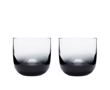 Tank Whiskey Glasses-Black (Set of 2) - Maison Vogue
