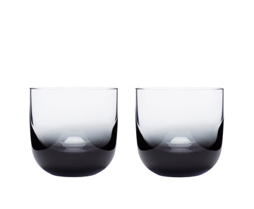 Tank Whiskey Glasses-Black (Set of 2) - Maison Vogue