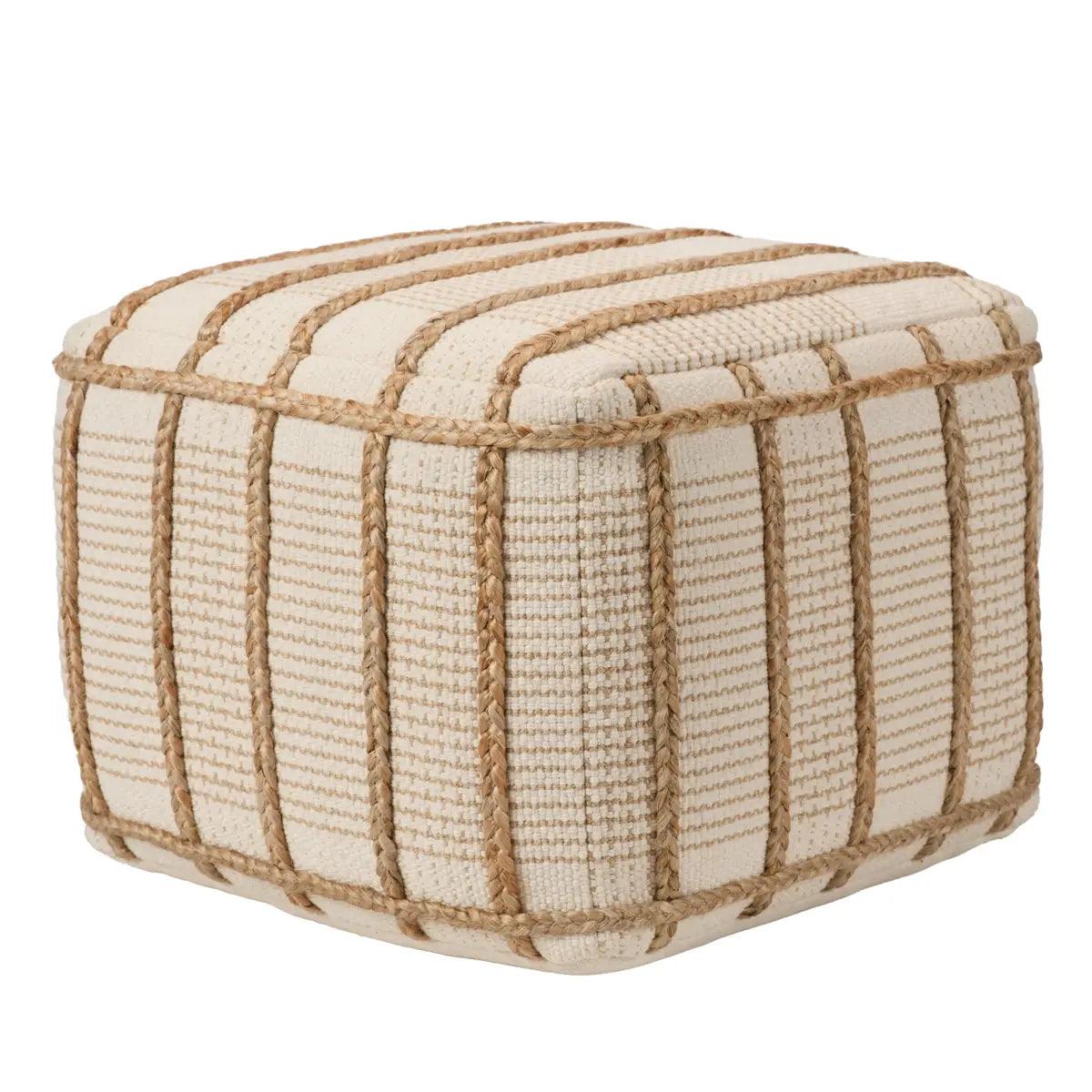 Wayland Pouf - Maison Vogue