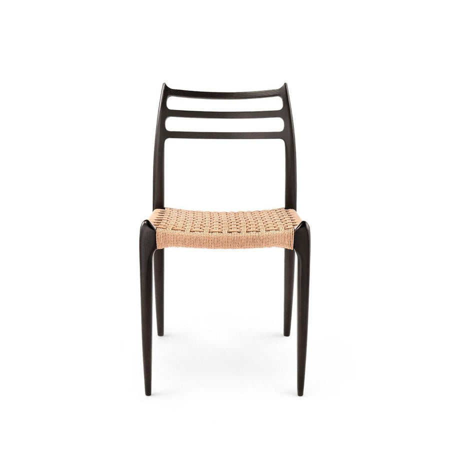 Adele Side Chair, Espresso - Maison Vogue