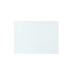 Alessandra/Pascal 1-Drawer Side Table Glass Top,Clear - Maison Vogue