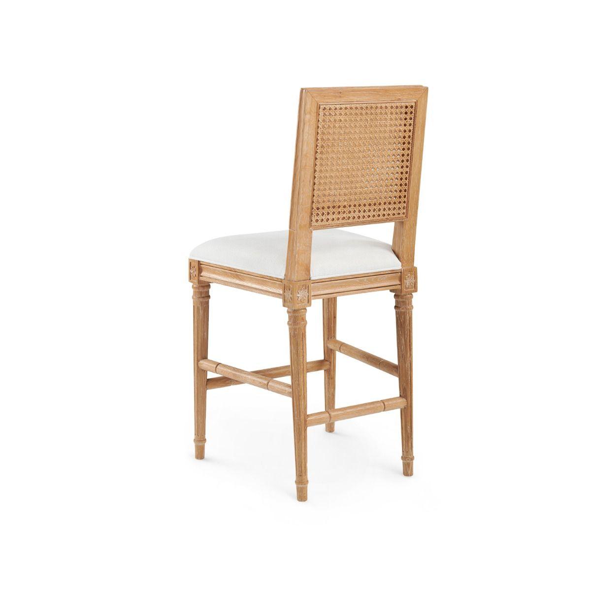ANNETTE COUNTER STOOL, GRAY - Maison Vogue