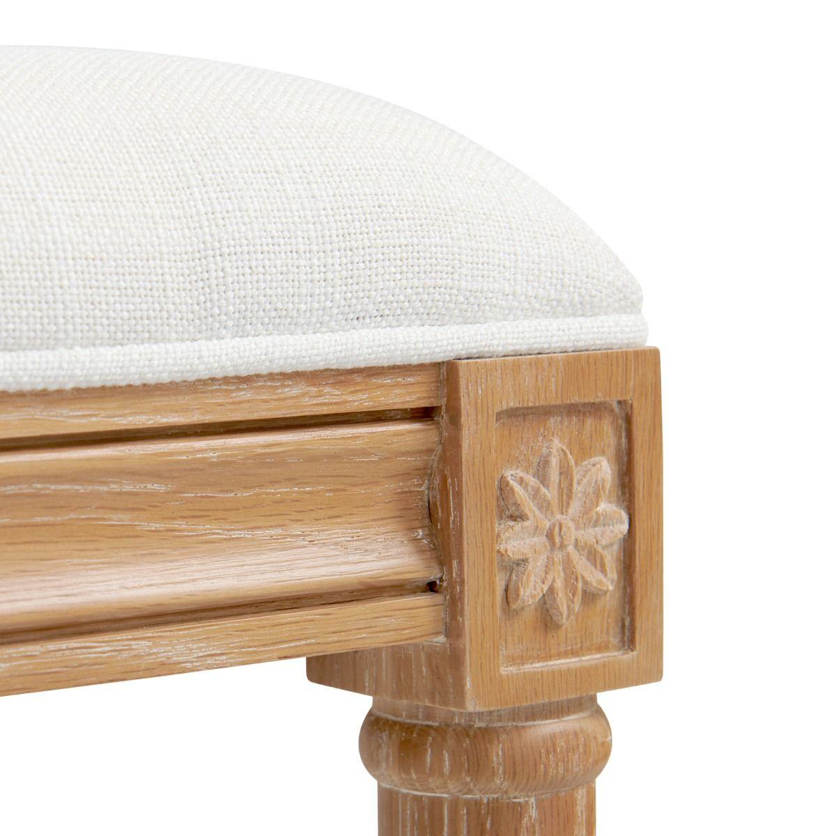 ANNETTE COUNTER STOOL, GRAY - Maison Vogue