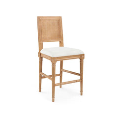 ANNETTE COUNTER STOOL, GRAY - Maison Vogue