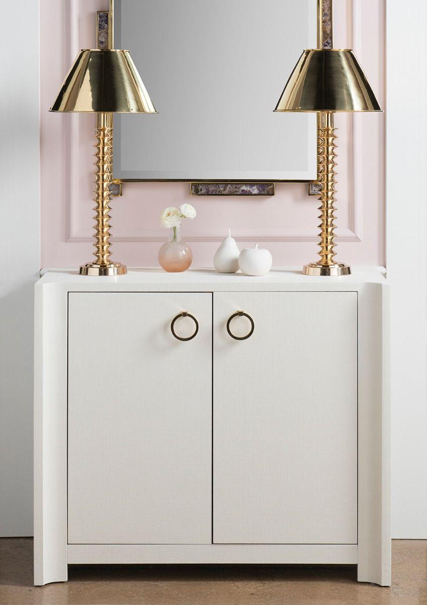 Audrey Cabinet, White - Maison Vogue