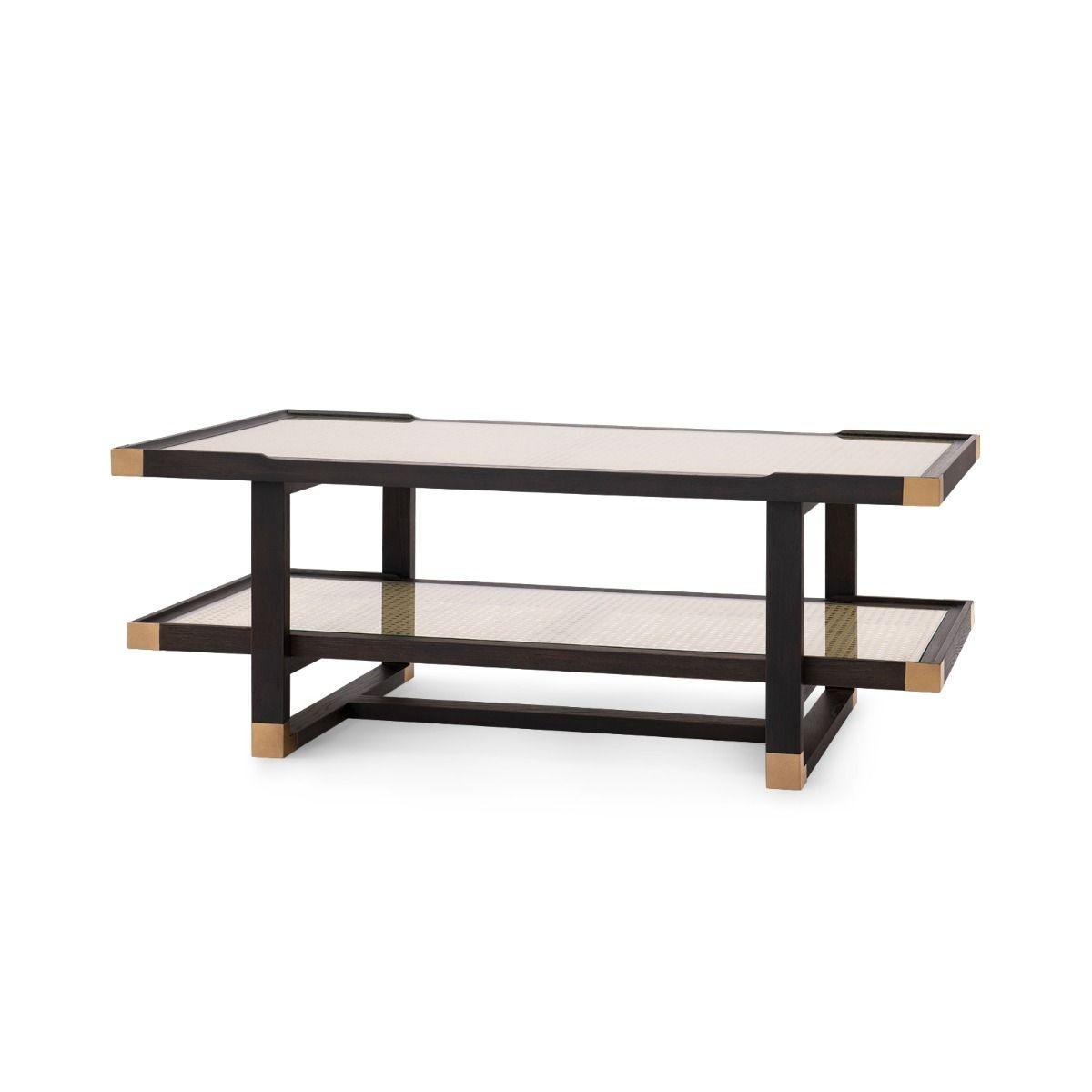 Austin Coffee Table, Espresso - Maison Vogue