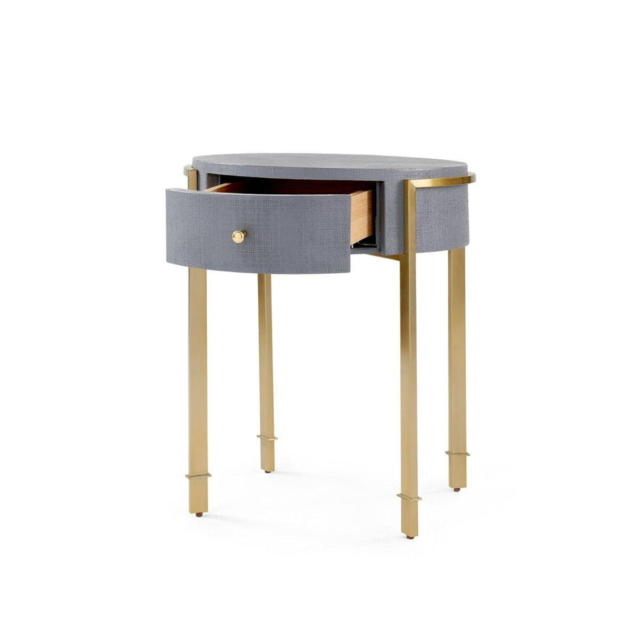 BODRUM SIDE TABLE, GRAY - Maison Vogue