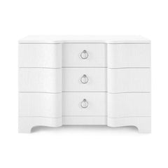 Bardot Large 3-Door, White - Maison Vogue