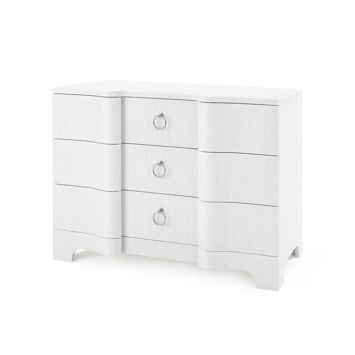 Bardot Large 3-Door, White - Maison Vogue