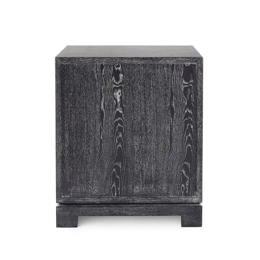 Berkeley 3-Drawer Side Table, Gray - Maison Vogue