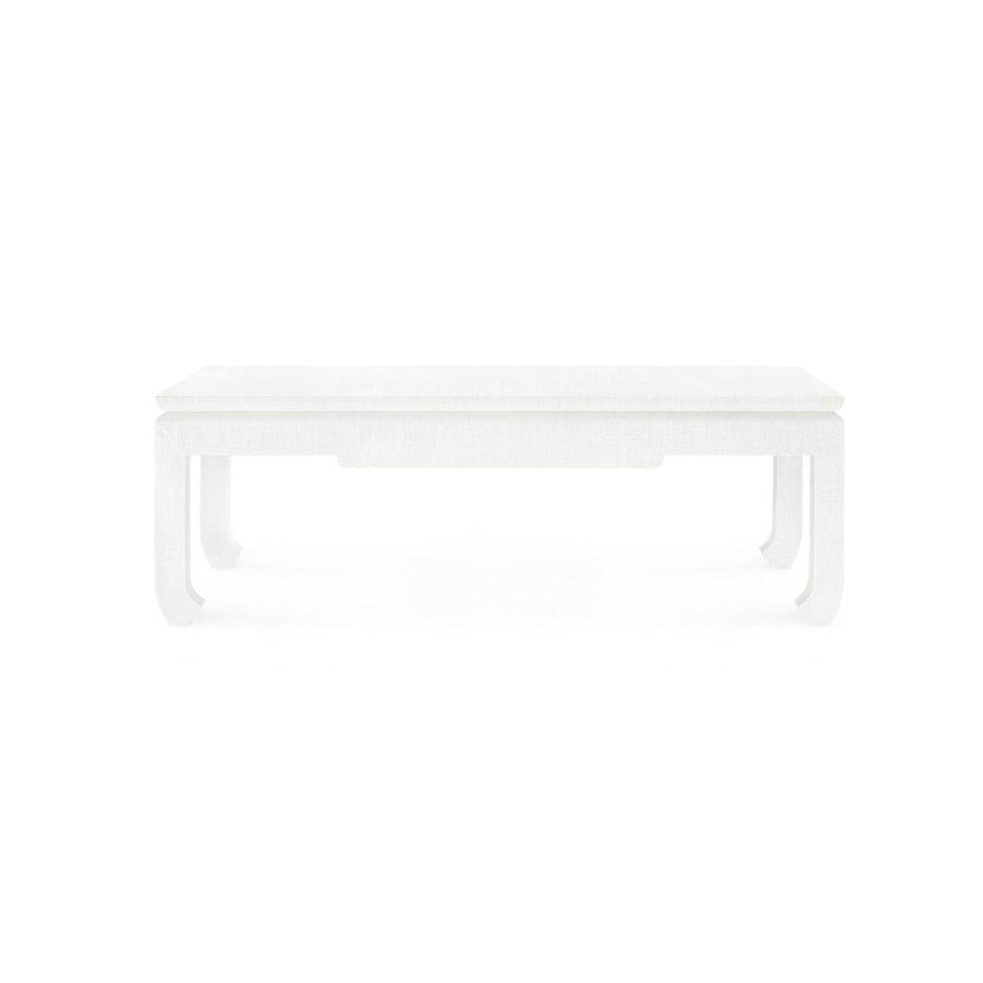 BETHANY COFFEE TABLE, WHITE - Maison Vogue