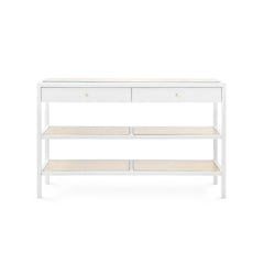 Caanan Console Table, White - Maison Vogue