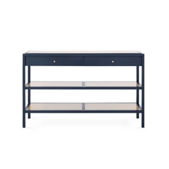 Caanan Console Table, Midnight Blue - Maison Vogue