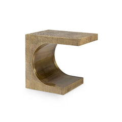 Dali Large Side Table, Antique Brass - Maison Vogue