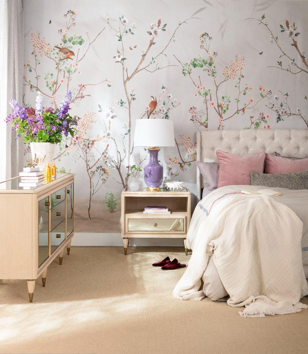 Sofia 3-Drawer & 2-Cabinet, Bleached Cerused Oak - Maison Vogue