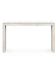 ELGIN CONSOLE, WHITE - Maison Vogue