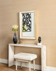 ELGIN CONSOLE, WHITE - Maison Vogue