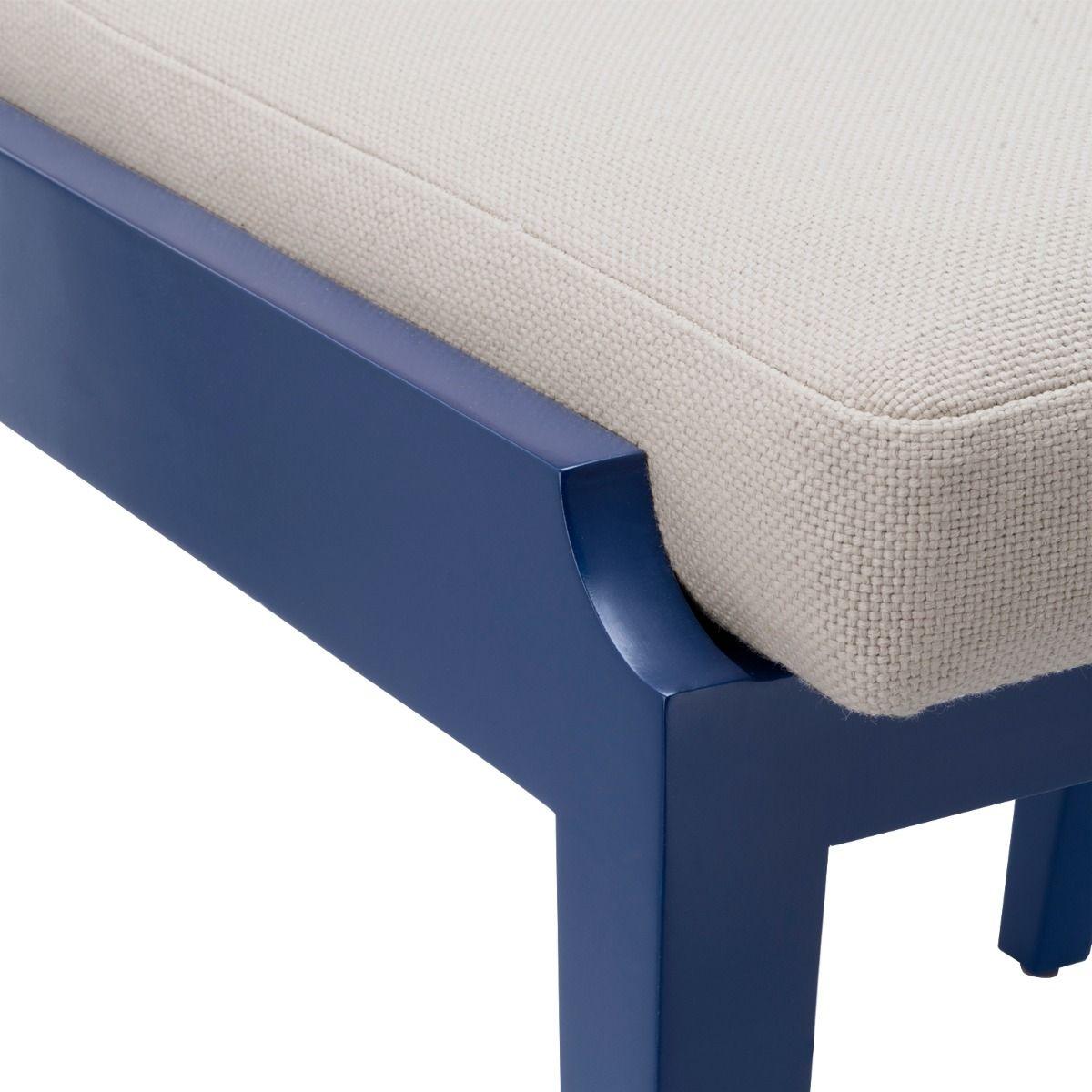 Ernest Side Chair, Navy Blue - Maison Vogue