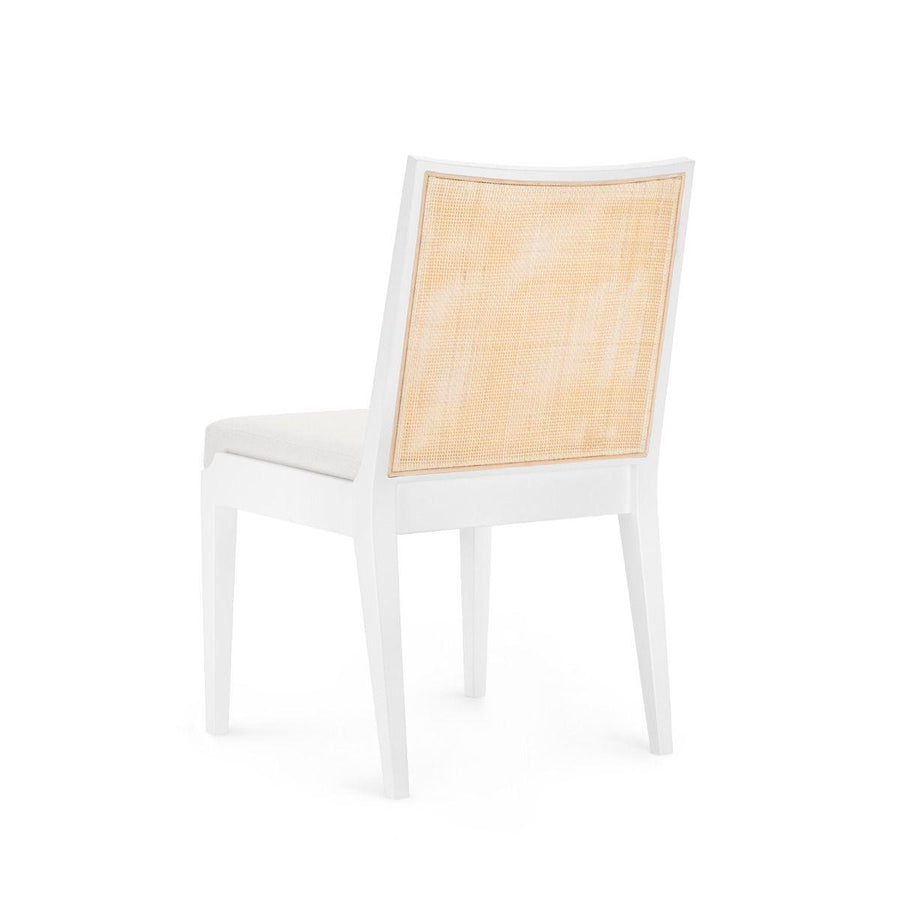 Ernest Side Chair, White - Maison Vogue