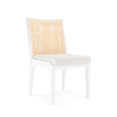 Ernest Side Chair, White - Maison Vogue