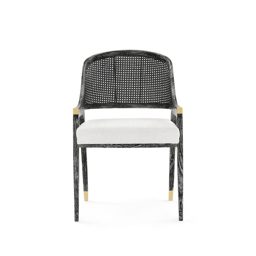 Edward Dining Chair, Black - Maison Vogue