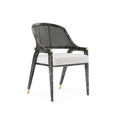 Edward Dining Chair, Black - Maison Vogue