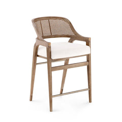 EDWARD COUNTER STOOL, DRIFTWOOD - Maison Vogue