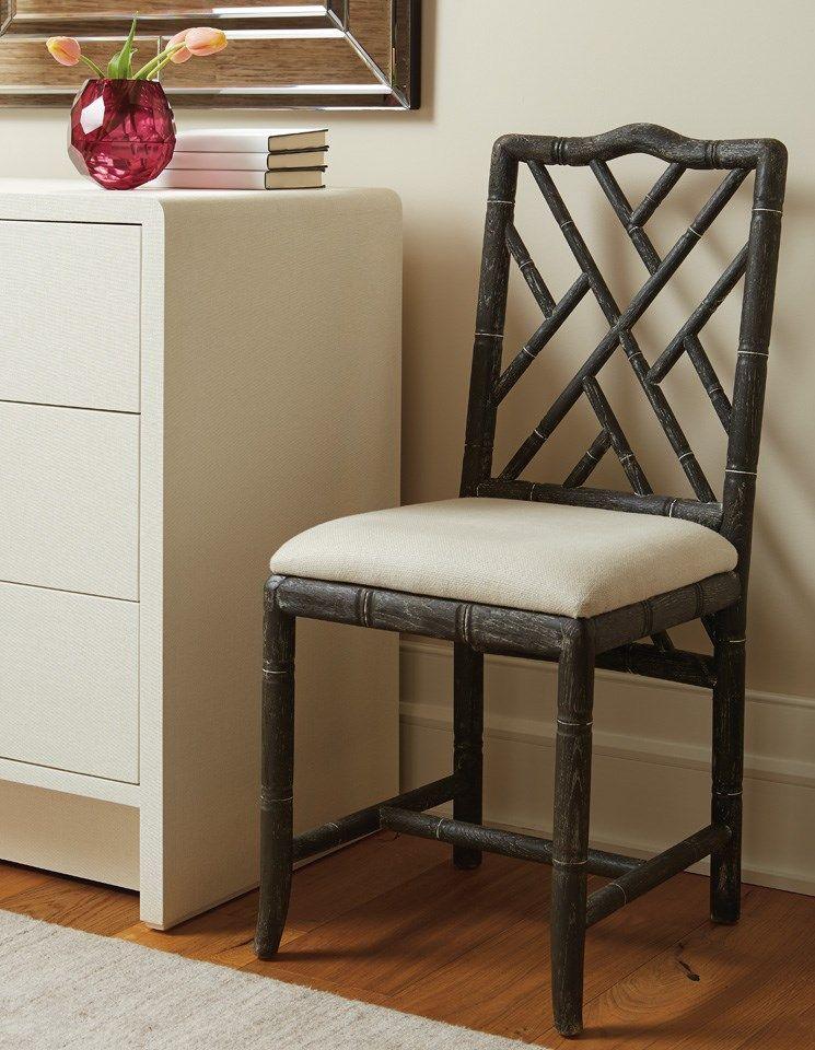 Hampton Side Chair, Grey - Maison Vogue