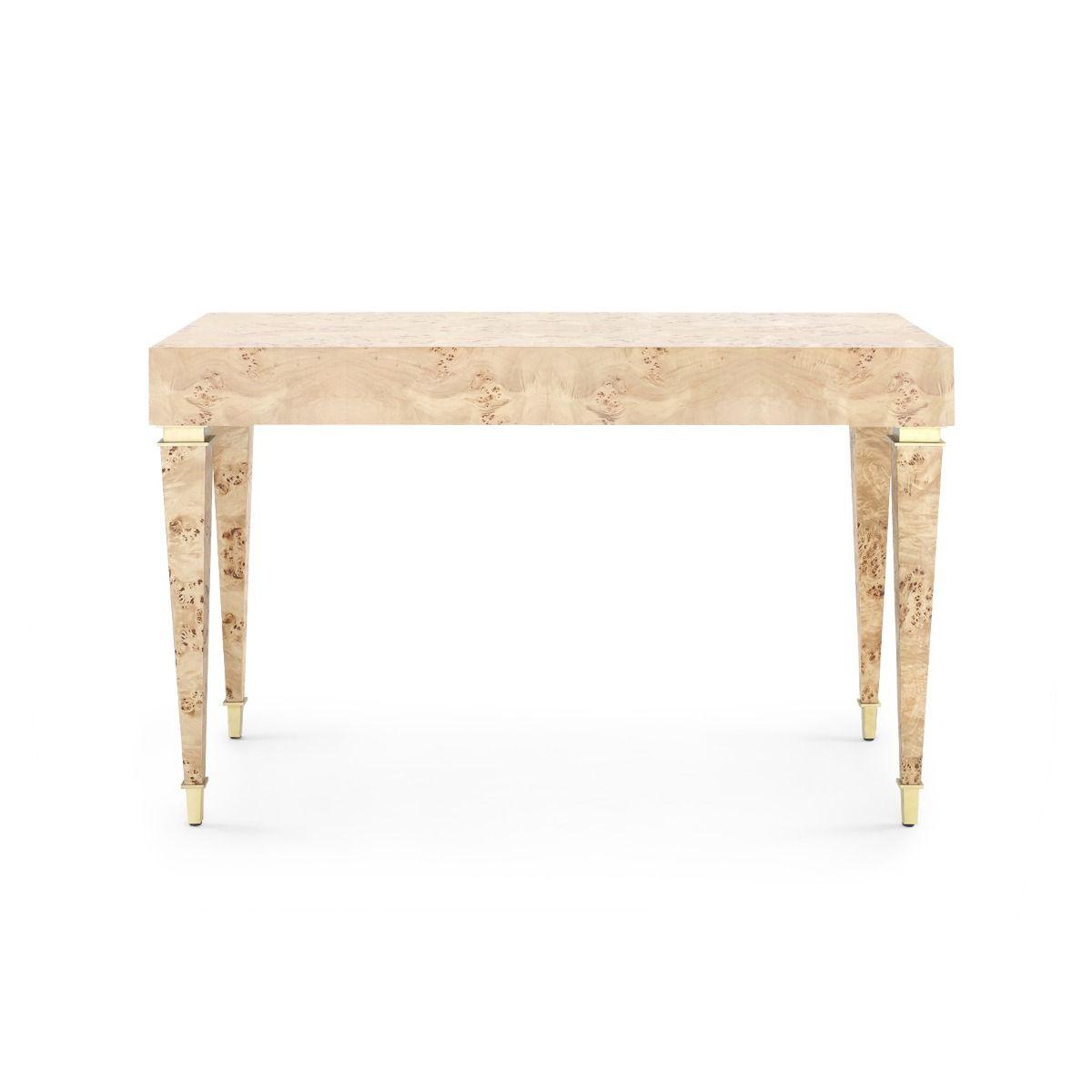 HELENA DESK, BURL - Maison Vogue