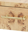 HELENA DESK, BURL - Maison Vogue