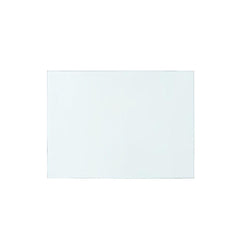 Hunter 2-Drawer Side Table Top, Clear - Maison Vogue