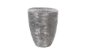Ripple Gray Side Table - Maison Vogue
