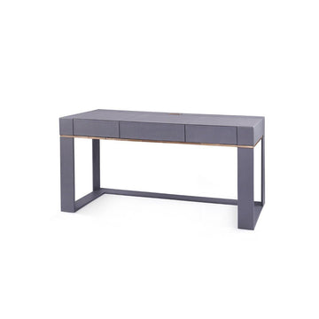 Landon Desk, Dark Grey - Maison Vogue