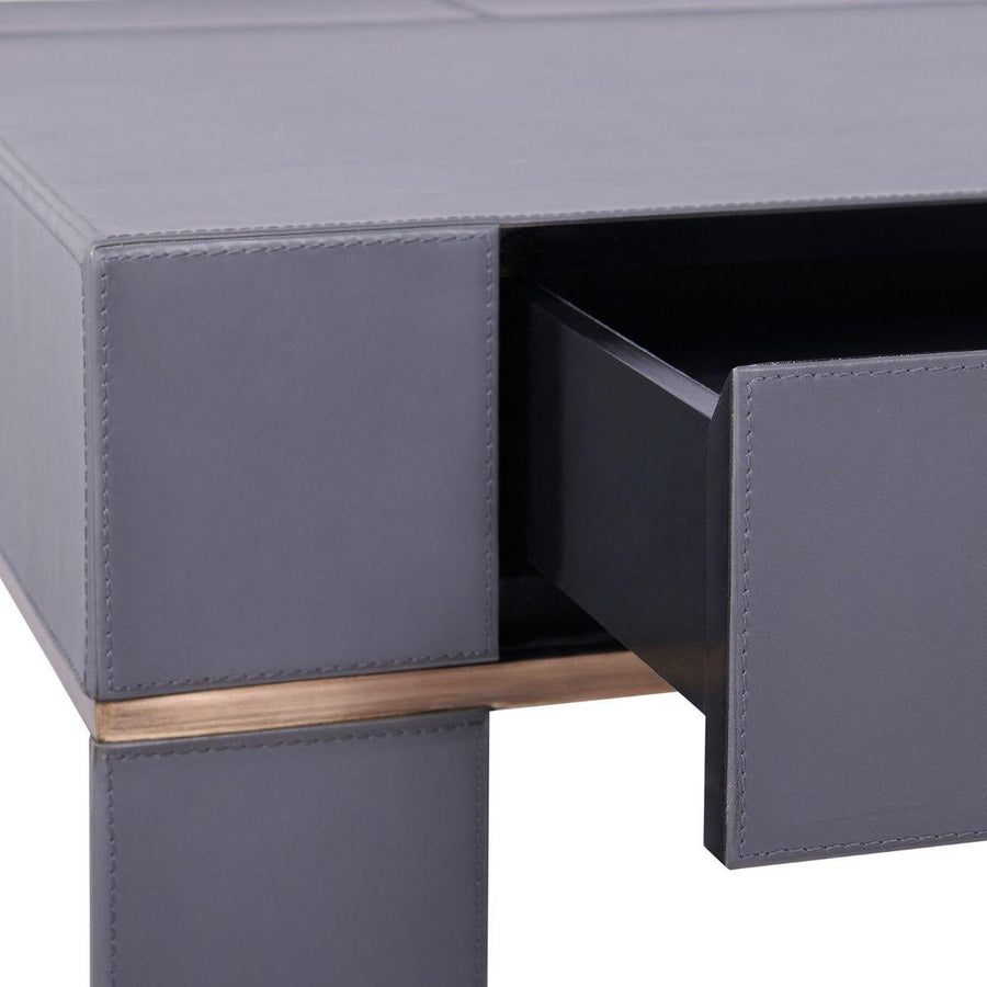 Landon Desk, Dark Grey - Maison Vogue