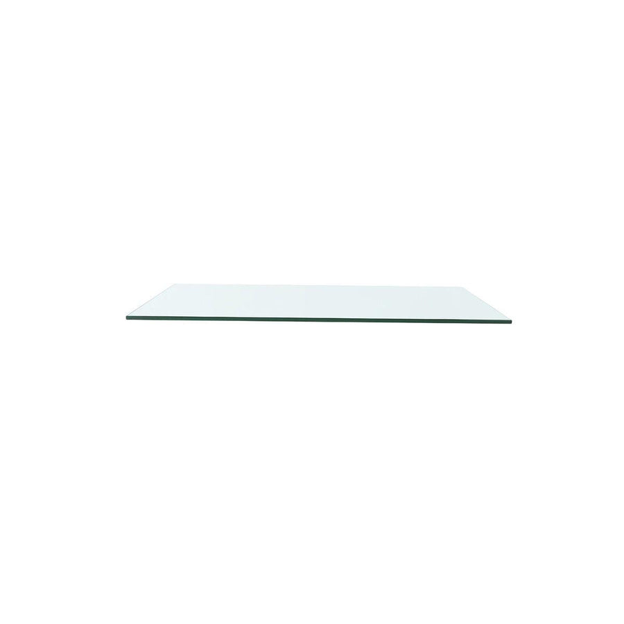 Madeline Console Glass Top, Clear - Maison Vogue