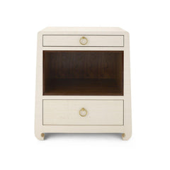 Ming 2-Drawer Side Table, Natural - Maison Vogue