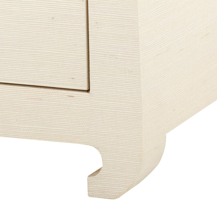Ming 2-Drawer Side Table, Natural - Maison Vogue