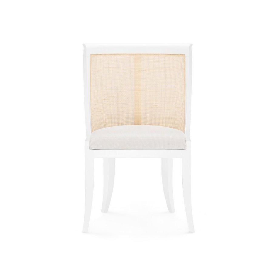 Monaco Armchair, White - Maison Vogue