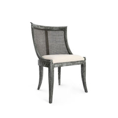 Monaco Armchair, Grey - Maison Vogue