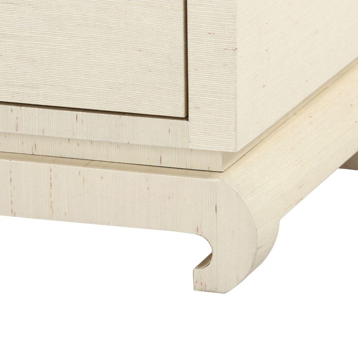 Meredith Extra Large 4-Door Cabinet, Natural - Maison Vogue